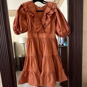 Ivy City Co Rust Dress
